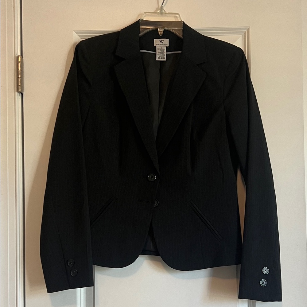 Worthington Women's Classic Black Blazer